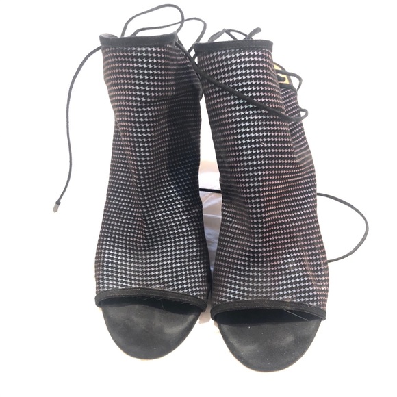 RARE!! Aquazurra Mayfair houndstooth Sz 41 - Picture 8 of 13